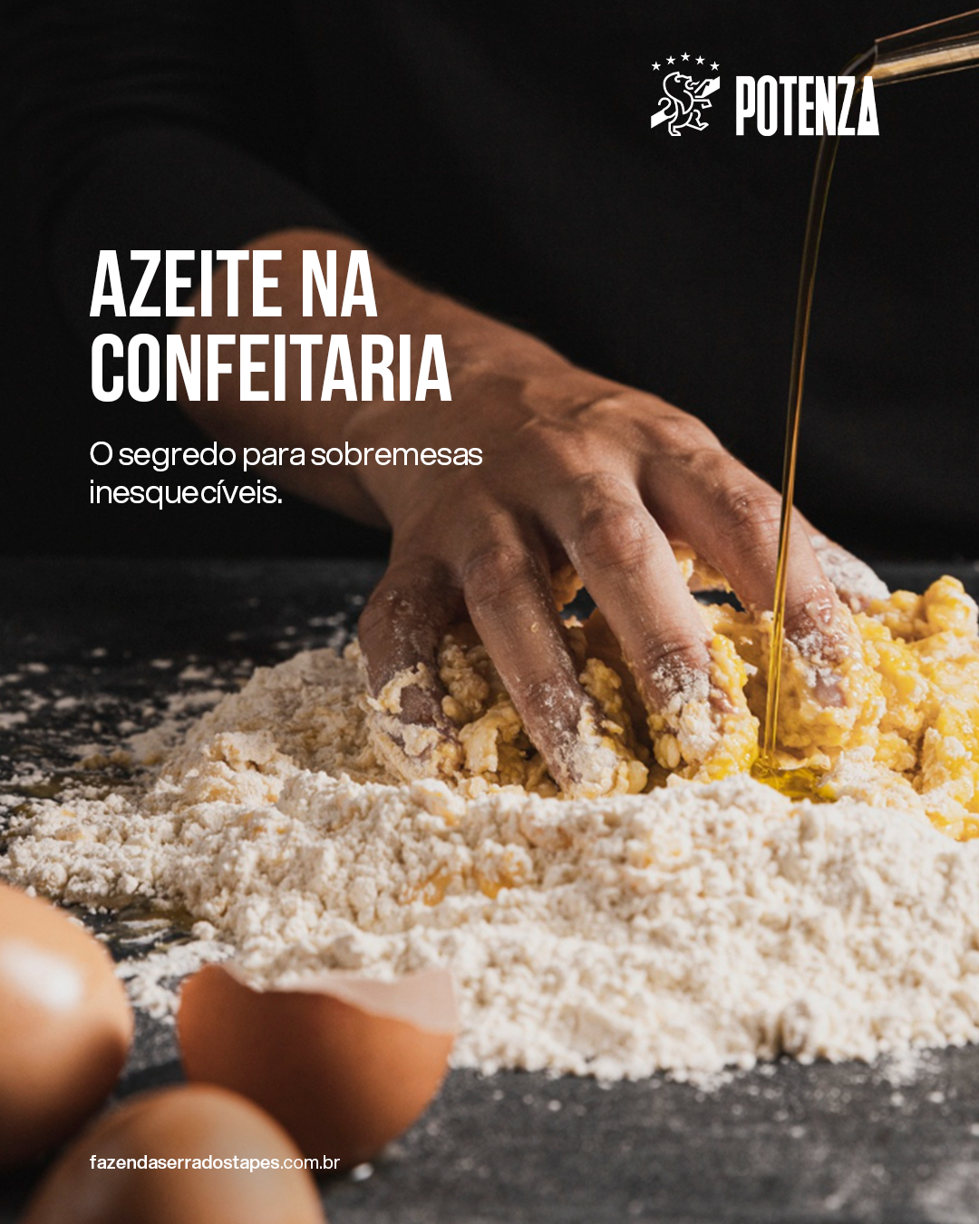 Azeite na confeitaria: o ingrediente secreto das sobremesas inesquecíveis
